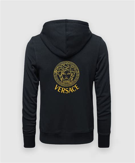 fake versace hoodies|versace zip up hoodie.